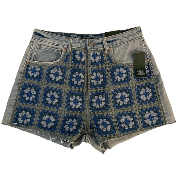 Wild Fable Highest Rise cut off Denim Shorts Size 10